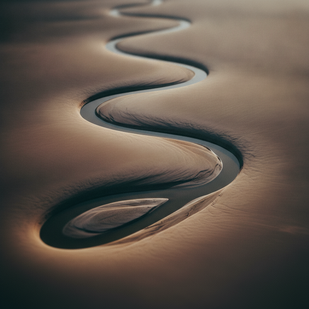 A winding path, a map of where you went quiet